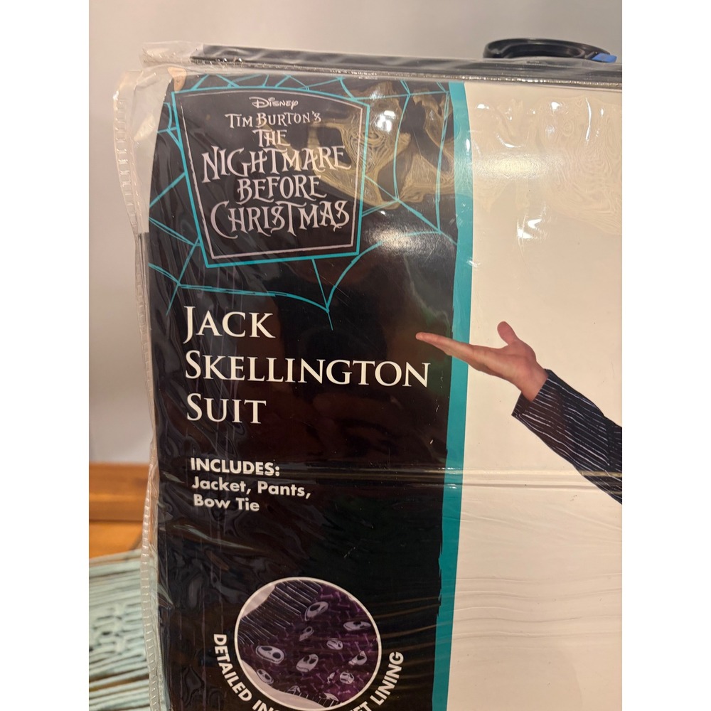 Jack Skellington - Nightmare Before Christmas - Spirot Halloween - Male XL new - Picture 2 of 4